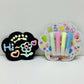 3D Magic Popcorn Pens Puffy Paint Bubble Pen for Greeting Birthday Cards Kids Children 3D Art Pens Kids Gifts School Stationery