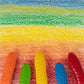 Colorful Peanut Crayons Washable Drawing Set Kids Wax Pencils Oil Pastels Children'S Paintbrush Gift Box Graffiti Doodle Toys