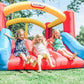Jump 'N Slide Inflatable Bouncer Includes Heavy Duty Blower with GFCI, Stakes, Repair Patches, and Storage Bag, for Kids Ages 3-8 Years